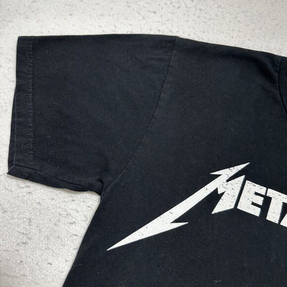 Bravado Metallica Men's Small Black Short Sleeve Crewneck Graphic T Shirt Band - Picture 5 of 11
